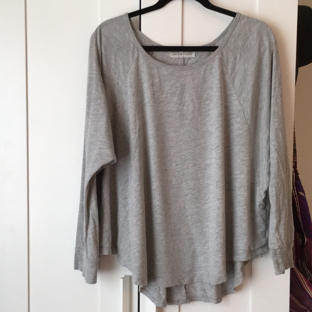 Long sleeve oversized shirt - Large